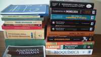 Livros Bioquímica,Anatomia,Histologia,Embriologia,Epidemiologia,etc