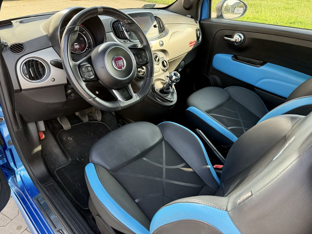 REZERWACJA-Fiat 500S Salon Polska, Bogate wyposazenie,