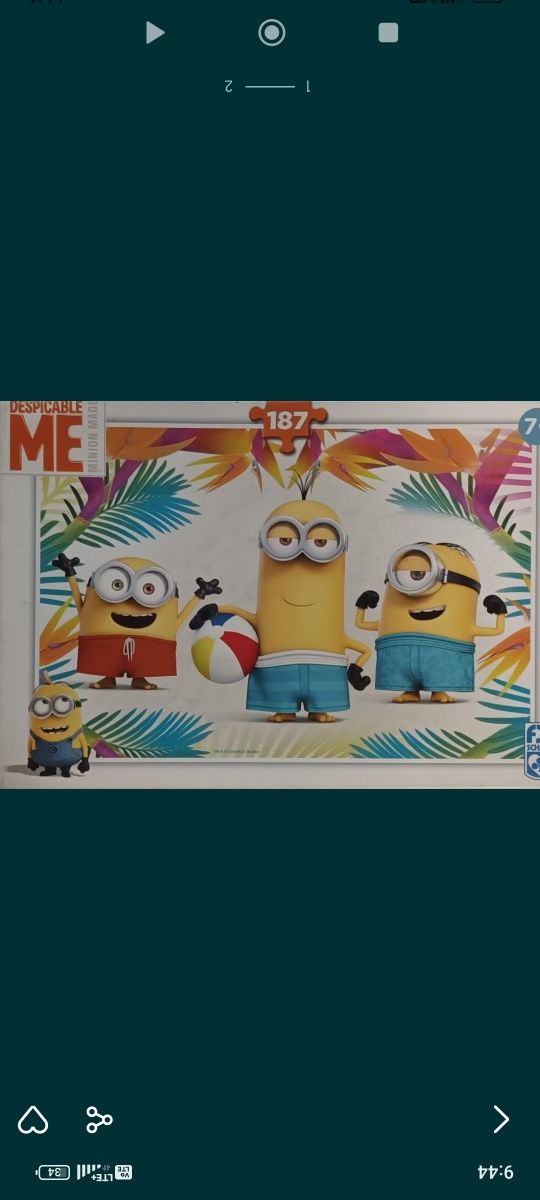 Puzzle Minionki.