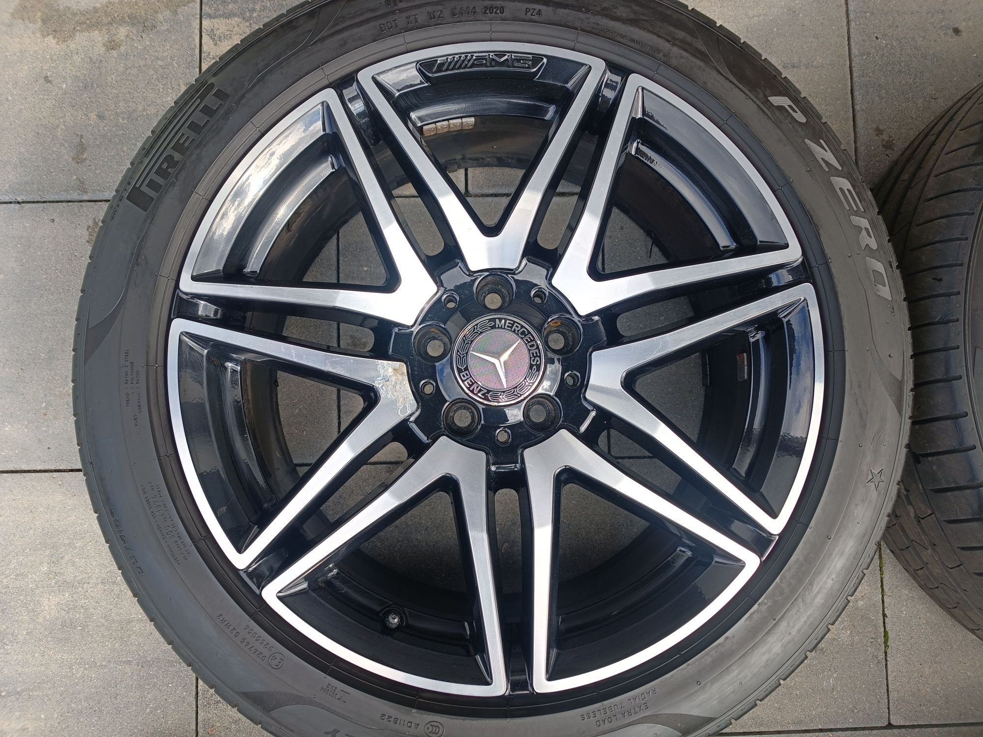 Koła felgi Mercedes V-Klasa W447 19" AMG opony 6mm