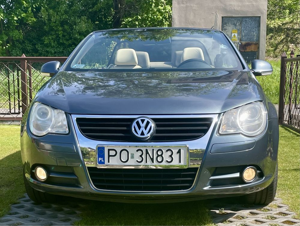 Okazja cabriolet VW EOS 2.0 TDI BMM perełka