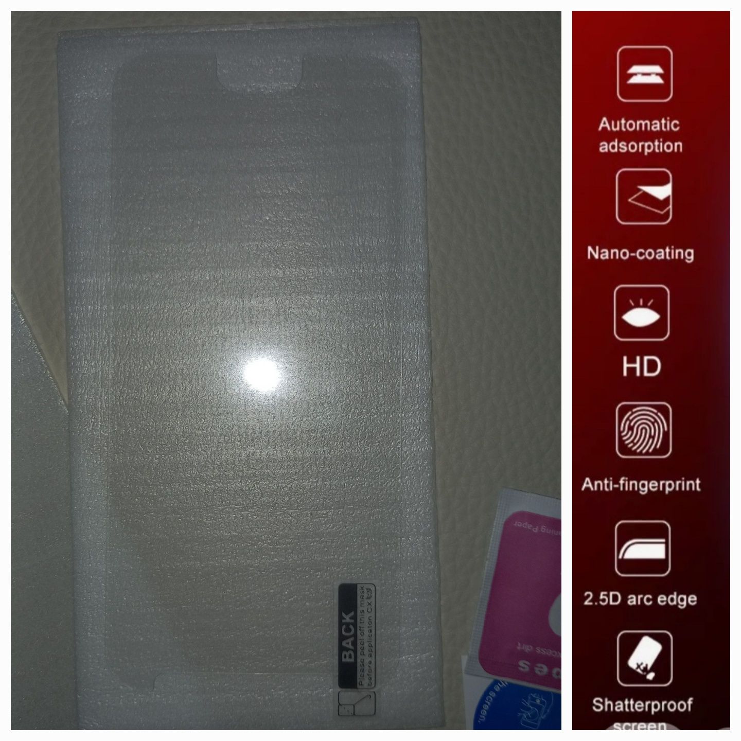 Защитное стекло для Samsung j3