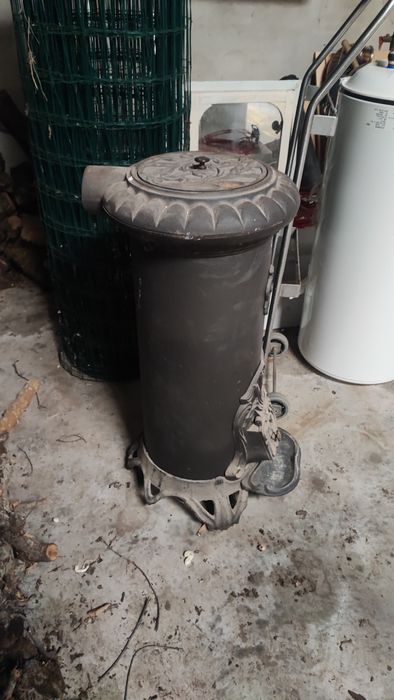 Salamandra / aquecedor a lenha vintage