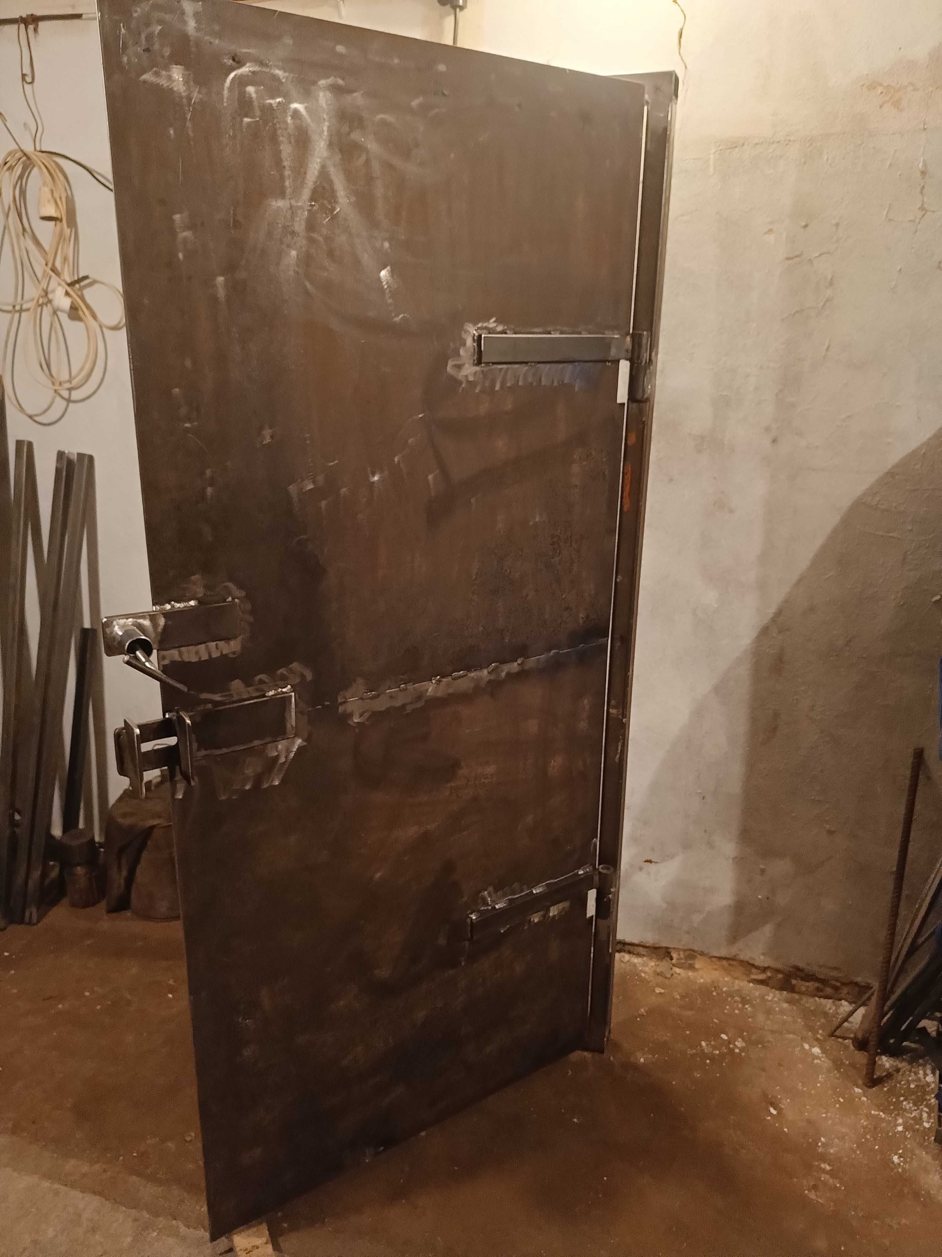 Drzwi metalowe z blachy 3 mm