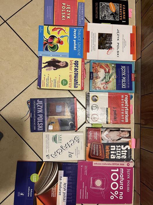 Ksiazki jezyk polski matura, streszczenia podstawa, rozszerzenie