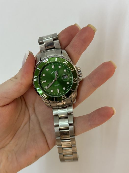 Часы мужские обьёмные , новые , сталь