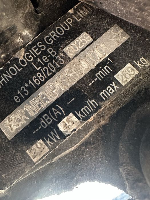 Skuter elektryczny NIU 50 N1S rok 2020 2.9kw