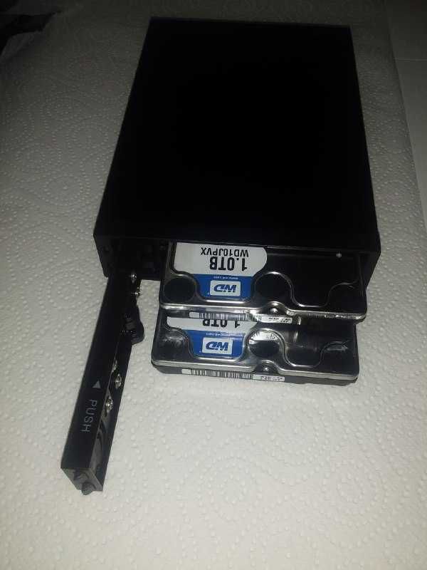 NAS adapter SATA HDD 3,5" to 2xHDD 2,5" / RAID 0, RAID 1, jino, Nor