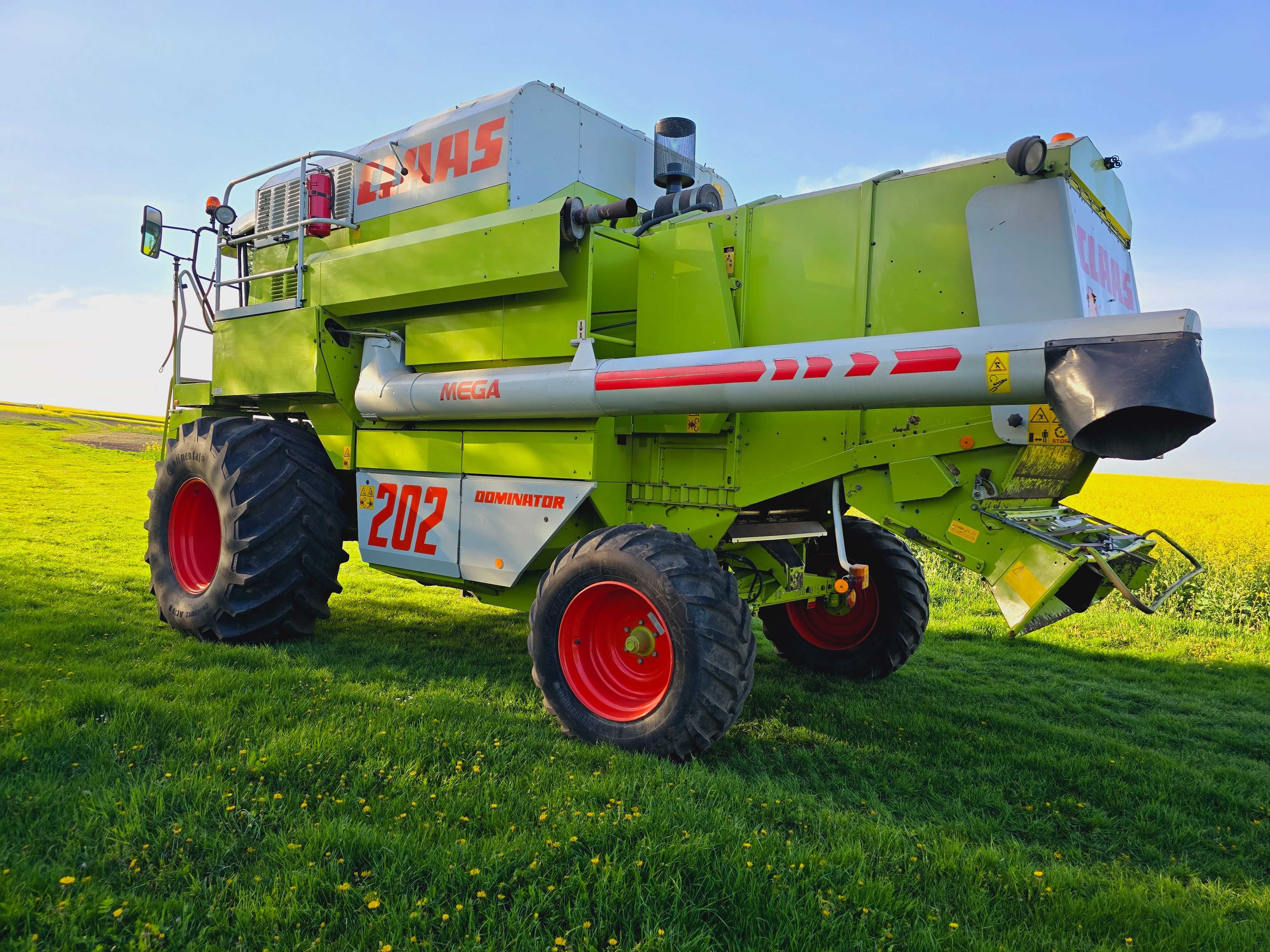 Комбайн claas mega 202