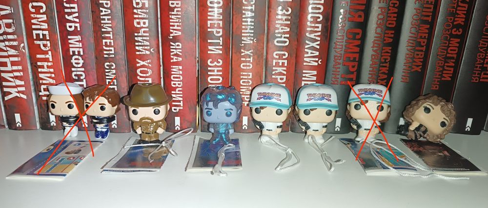 обмін або продаж фігурок Kinder Joy Funko Pop (Stranger Things)
