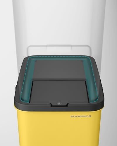 Kosze na śmieci do kuchni zestaw 4 szt. do układania w stosy 20L każdy