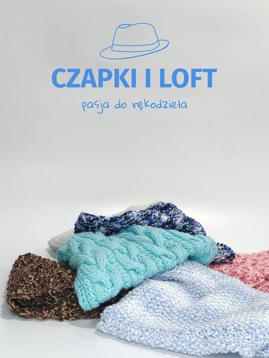 Komin ręcznie robiony na drutach