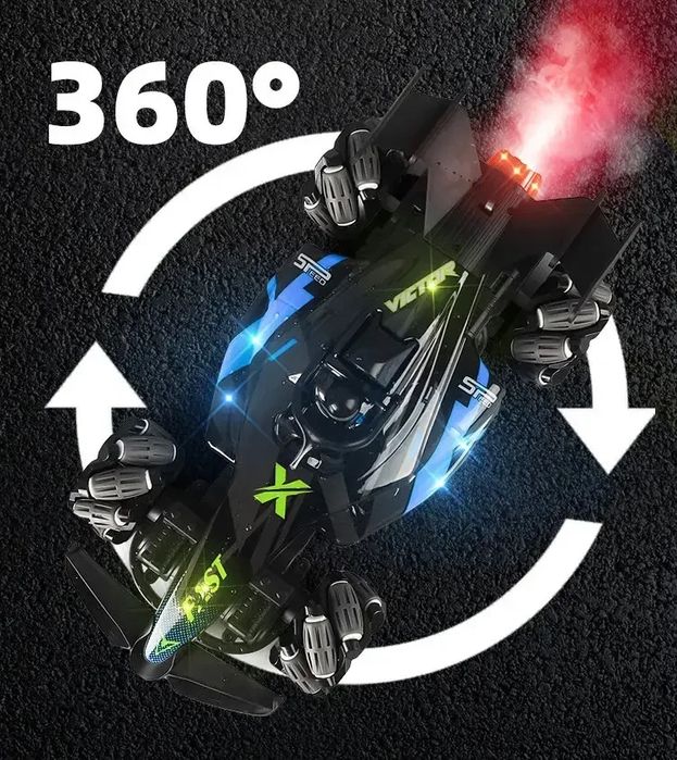 Радіокерована машинка для дрифту з дистанційним пультом.Повнопривідна