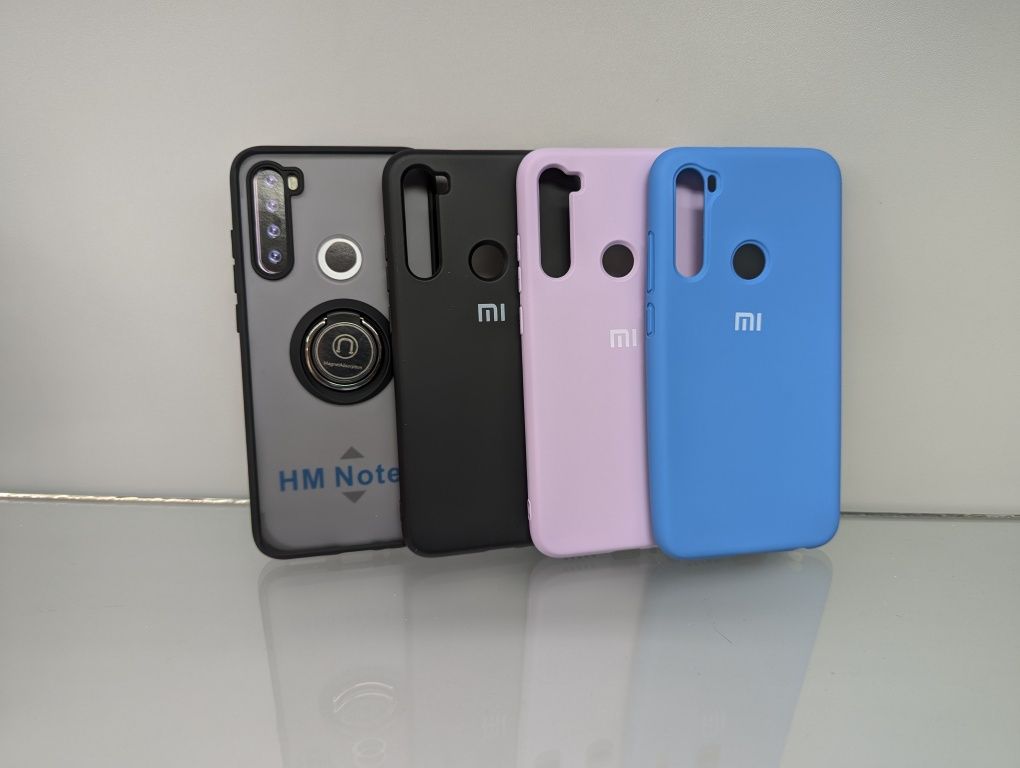 Xiaomi Redmi Note 8 Противоударный чехол  софт тач чохол микрофибра