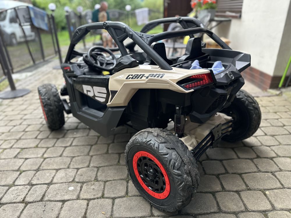 Auto na akumulator buggy Can-am Maverick Turbo RR 4x4 800W DK-CA001