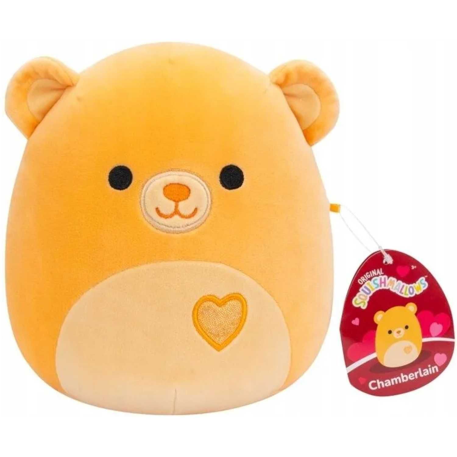 Squishmallows Miękka Maskotka Pluszowa Pluszak Miś Chamberlain 20cm