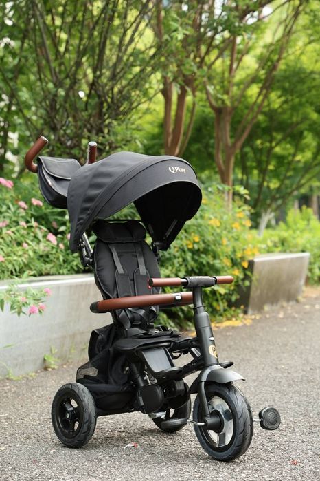 Детский трехколесный велосипед QPLAY - S380-17 Rito Deluxe Black