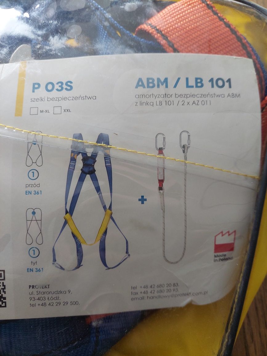 Zestaw asekuracyjny Protekt Basic 3S