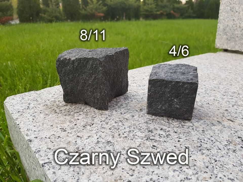 CZARNY SZWED Kostka Granitowa 4/6