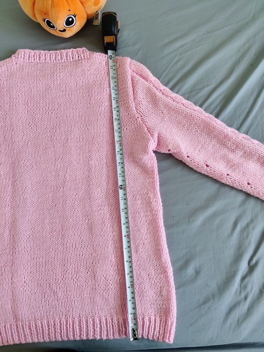 Sweterek wełniany dziewczęcy na rozmiar około 156 - 160cm