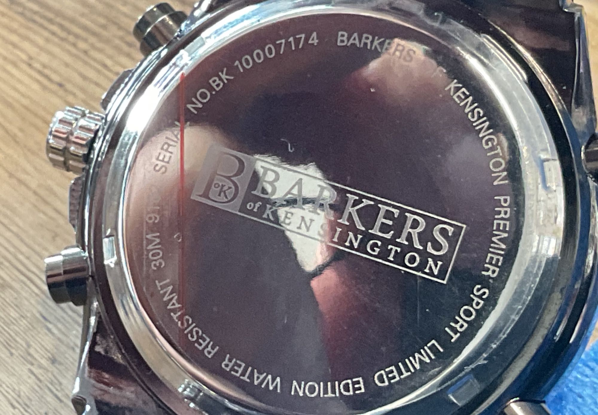 Relógio sem uso BARKERS OF LONDON ,