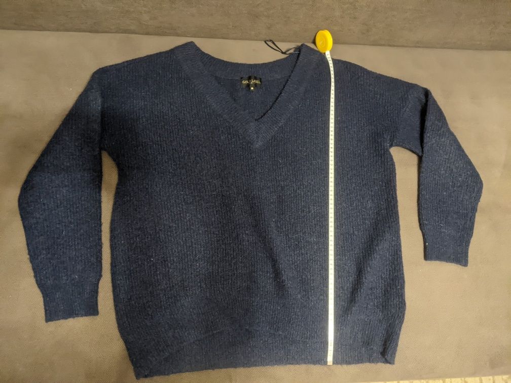 синій светр 7% мохер