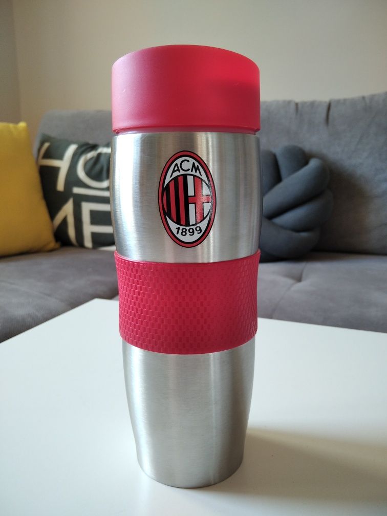 AC Milan Kubek termiczny 400ml - oficjalny produkt Rossoneri - nowy