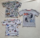 tshirty tshirt 110 i 110/116 hot wheels samochody auta pojazdy wyścigó