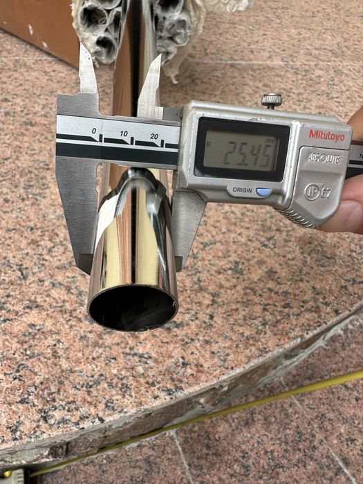 Труба хромована 25мм/3000мм