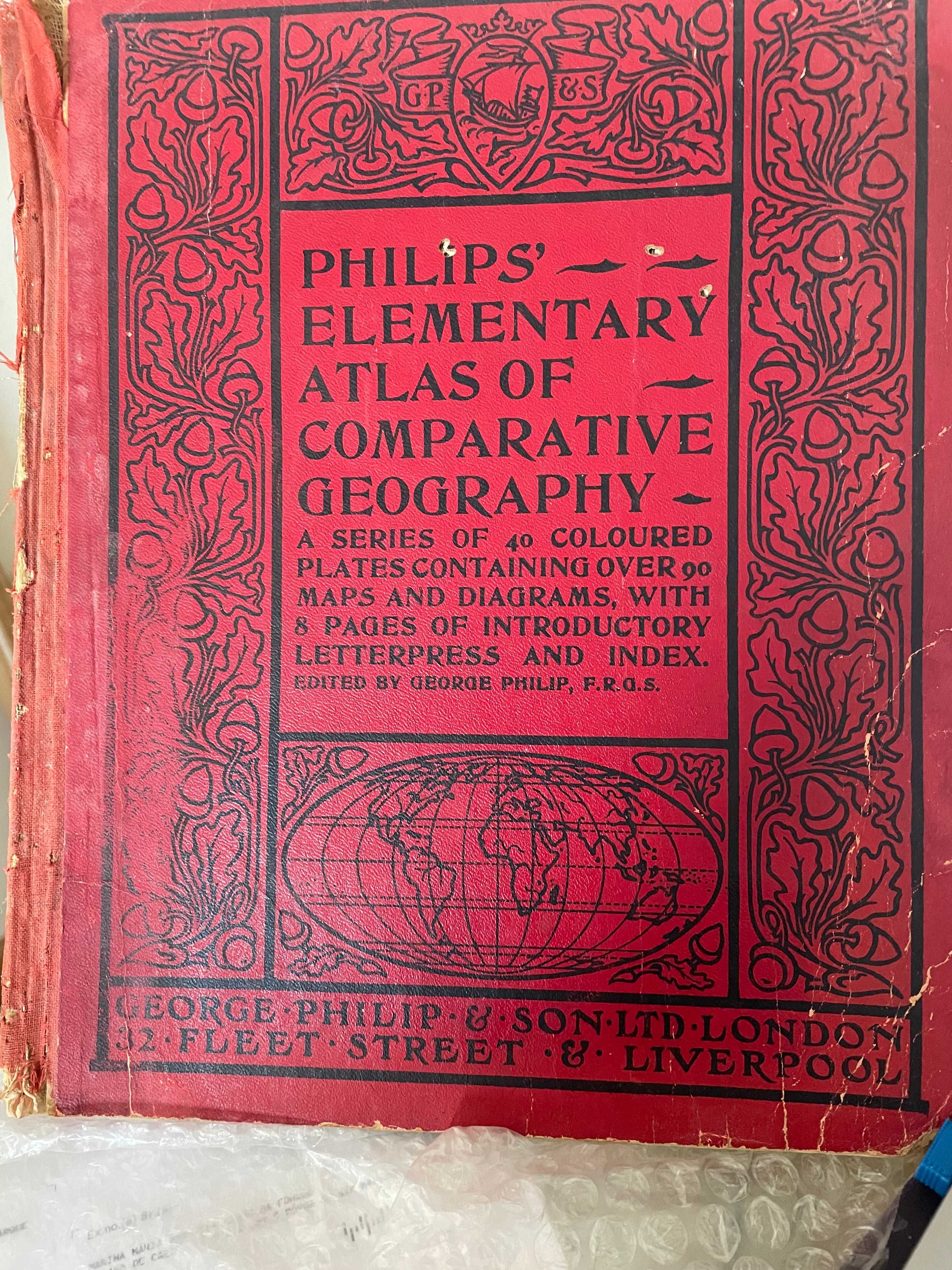 Philips’ Elementary Atlas of Comparative Geography - 1929