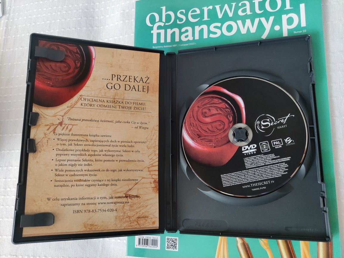Film Sekret The Secret DVD Rhonda Byrne