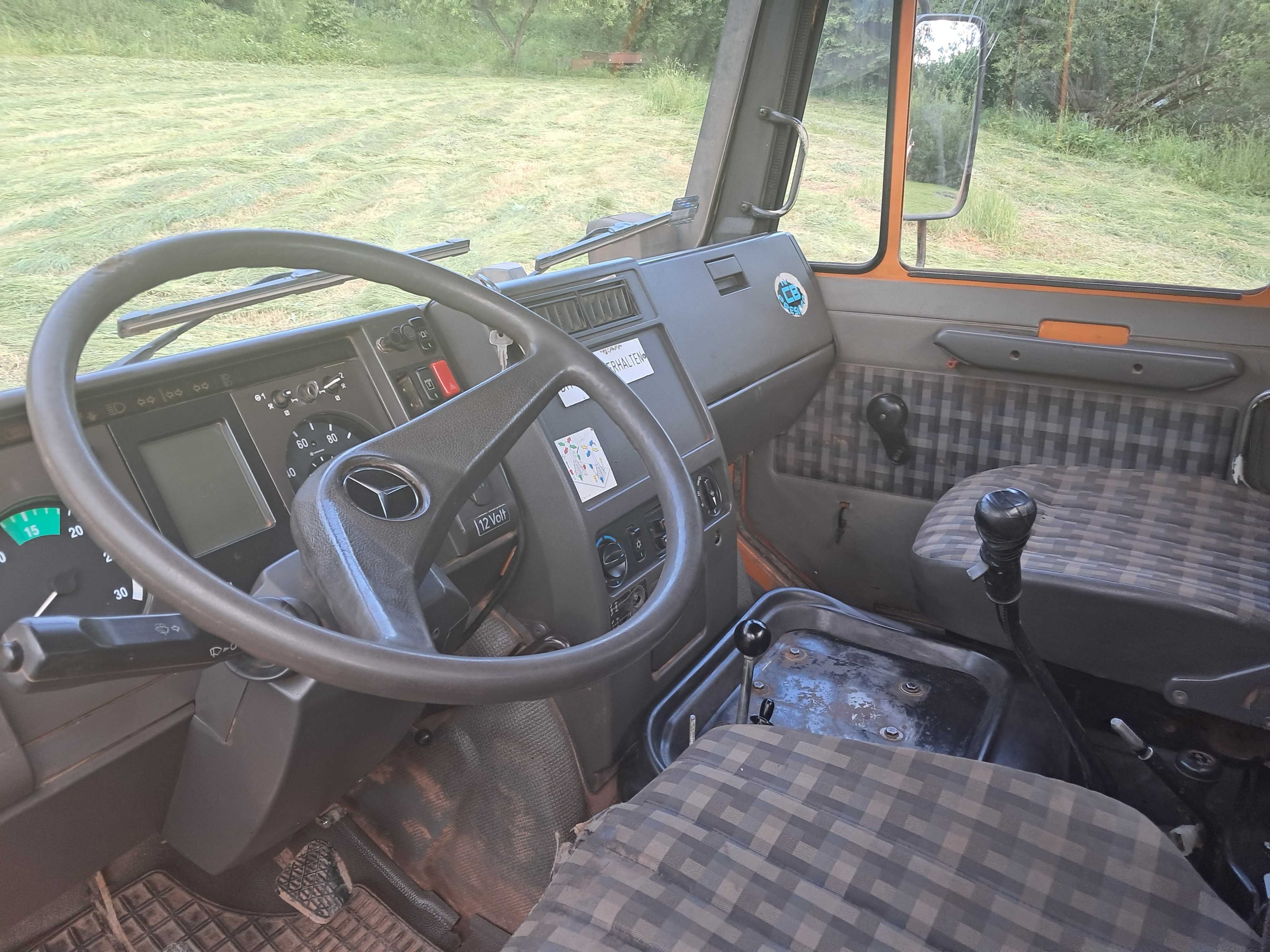 Mercedes - Benz Unimog 418 U90 4x4 wywrotka specjalny