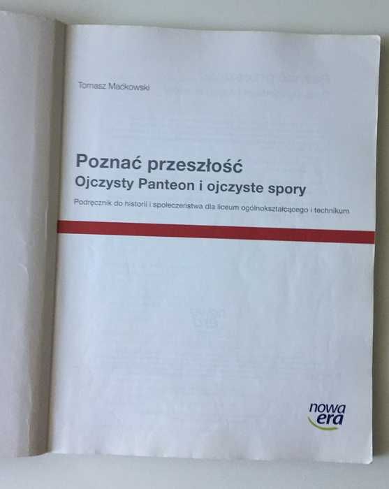 Poznać przeszłość. Ojczysty Panteon i ojczyste spory, historia&WOS, NE