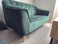 Sofa skandynawska butelkowa zieleń