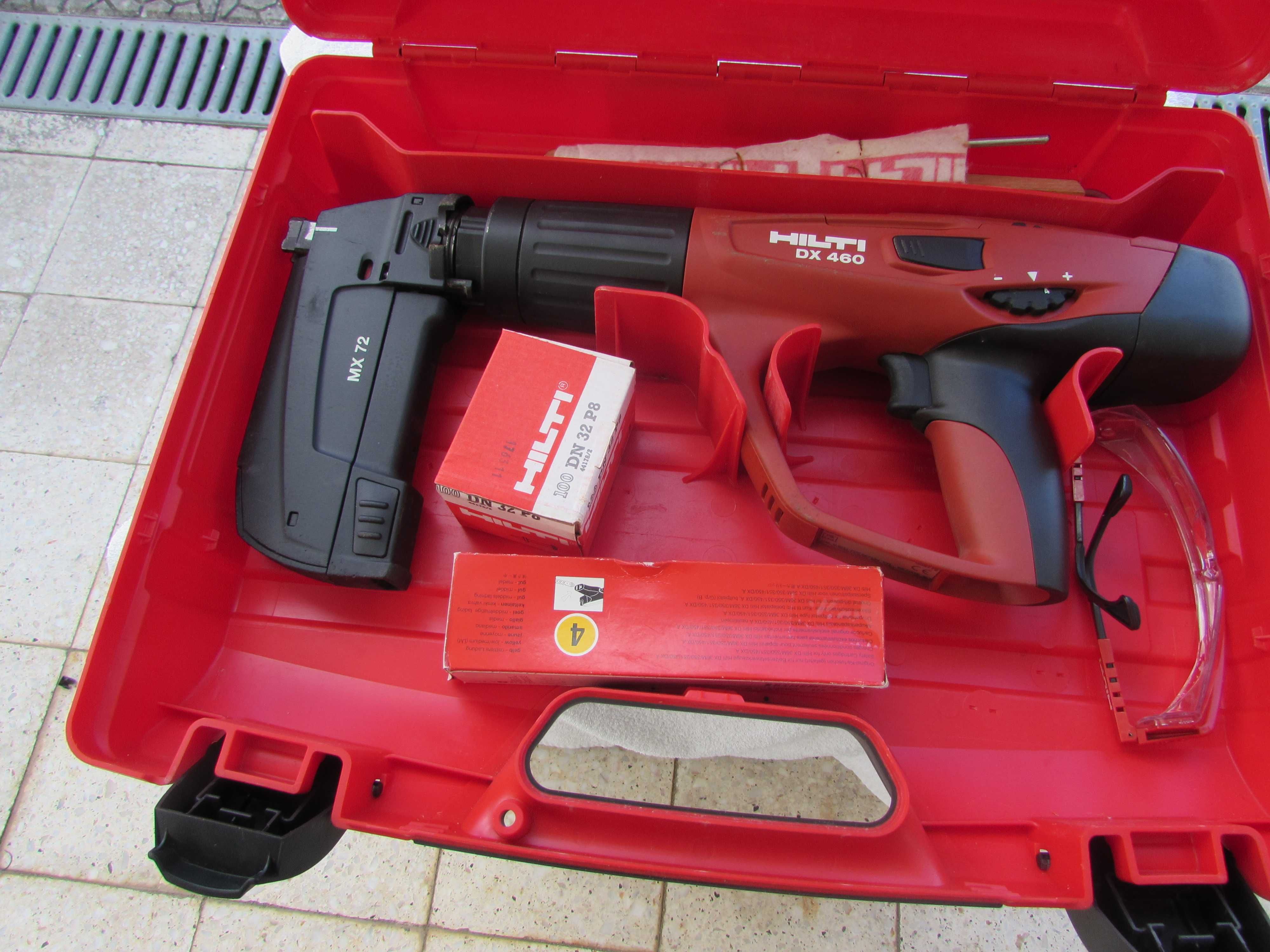 HILTI,DX 460, com acessórios