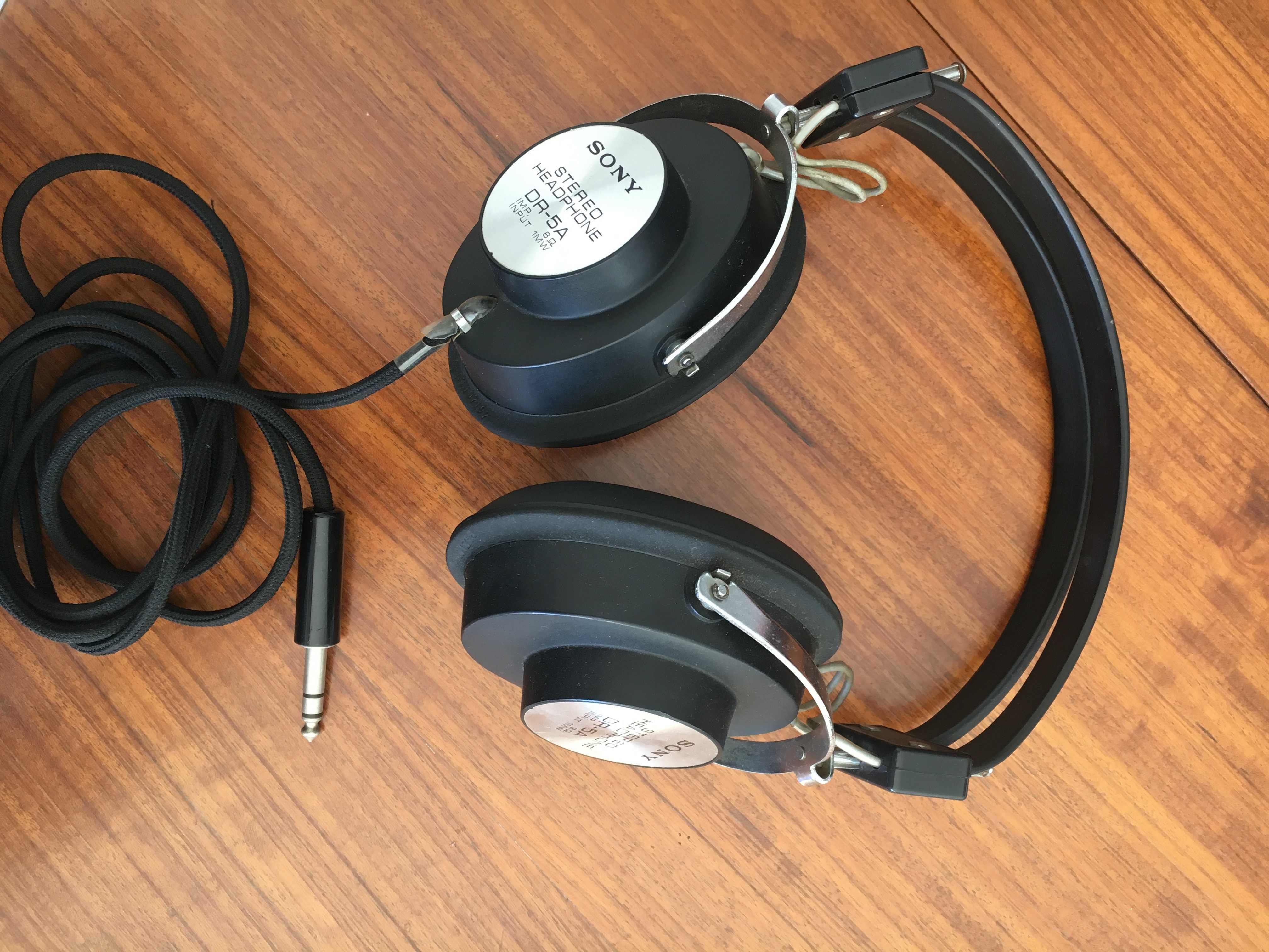 Headphones Auscultadores Sony clássico vintage DR-5A