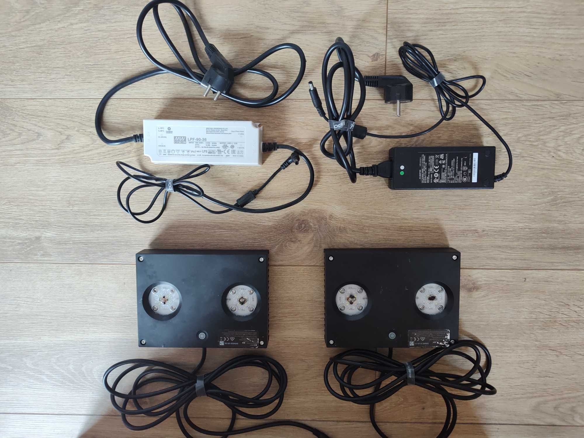 2x Aqua Illumination Oświetlenie LED Hydra 32 HD  (~90W) - czarna