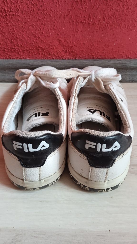 Buty adidasy trampki FILA białe 38