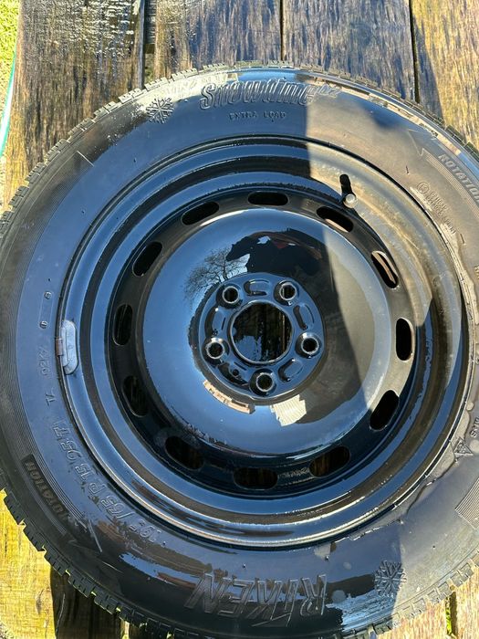 Felgi z oponami Stalowe Opony Zima R15 R16