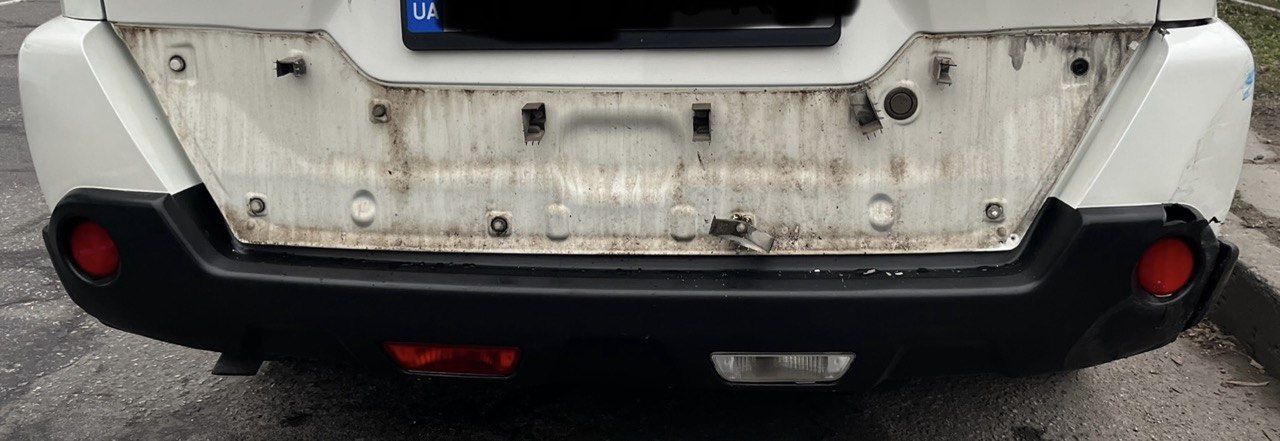 Задний бампер nissan x trail t31