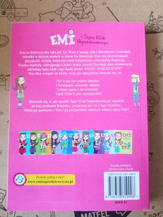 Emi i tajny klub superdziewczyn Agnieszka Mielech