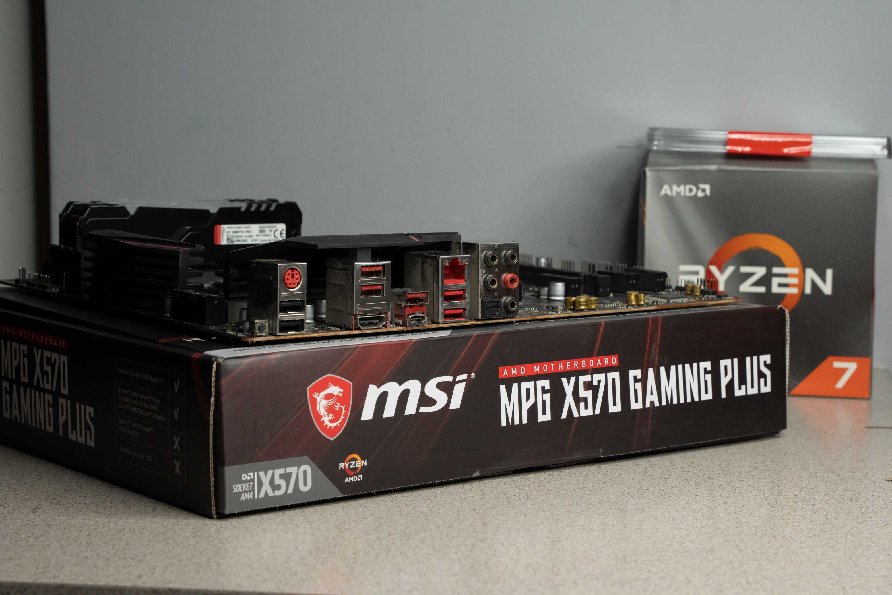 Zestaw MSI MPG X570 GP, Ryzen 7 3800X, HyperX Fury 32GB DDR4 3200MHz