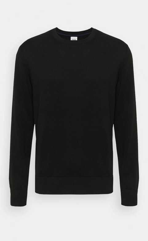 GAP nowy klasyczny sweter czarny oryginalny tanio M