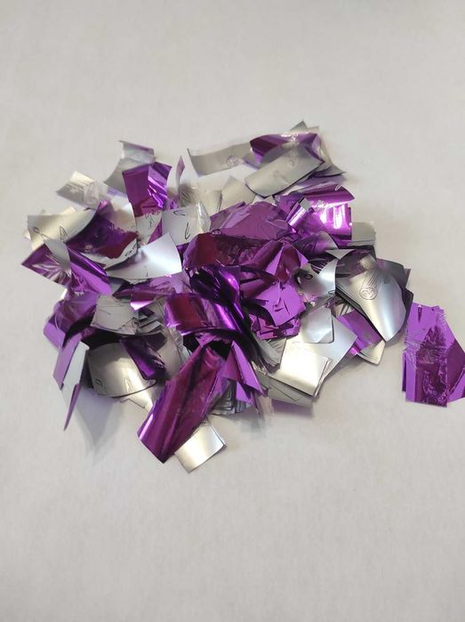 Стрічки для паперового шоу, конфетті, срібло, золото, синій