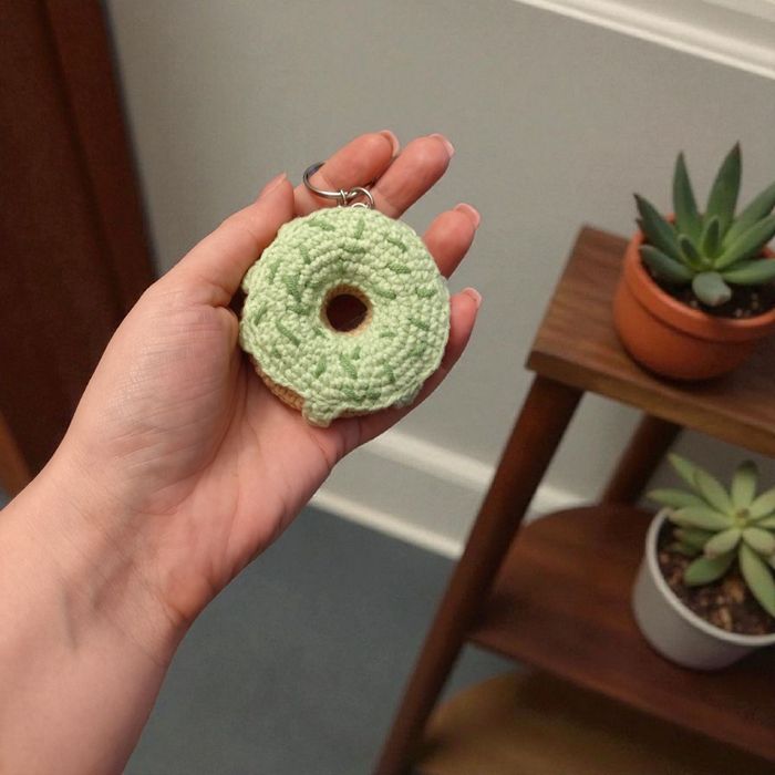 Breloczki szydełkowe