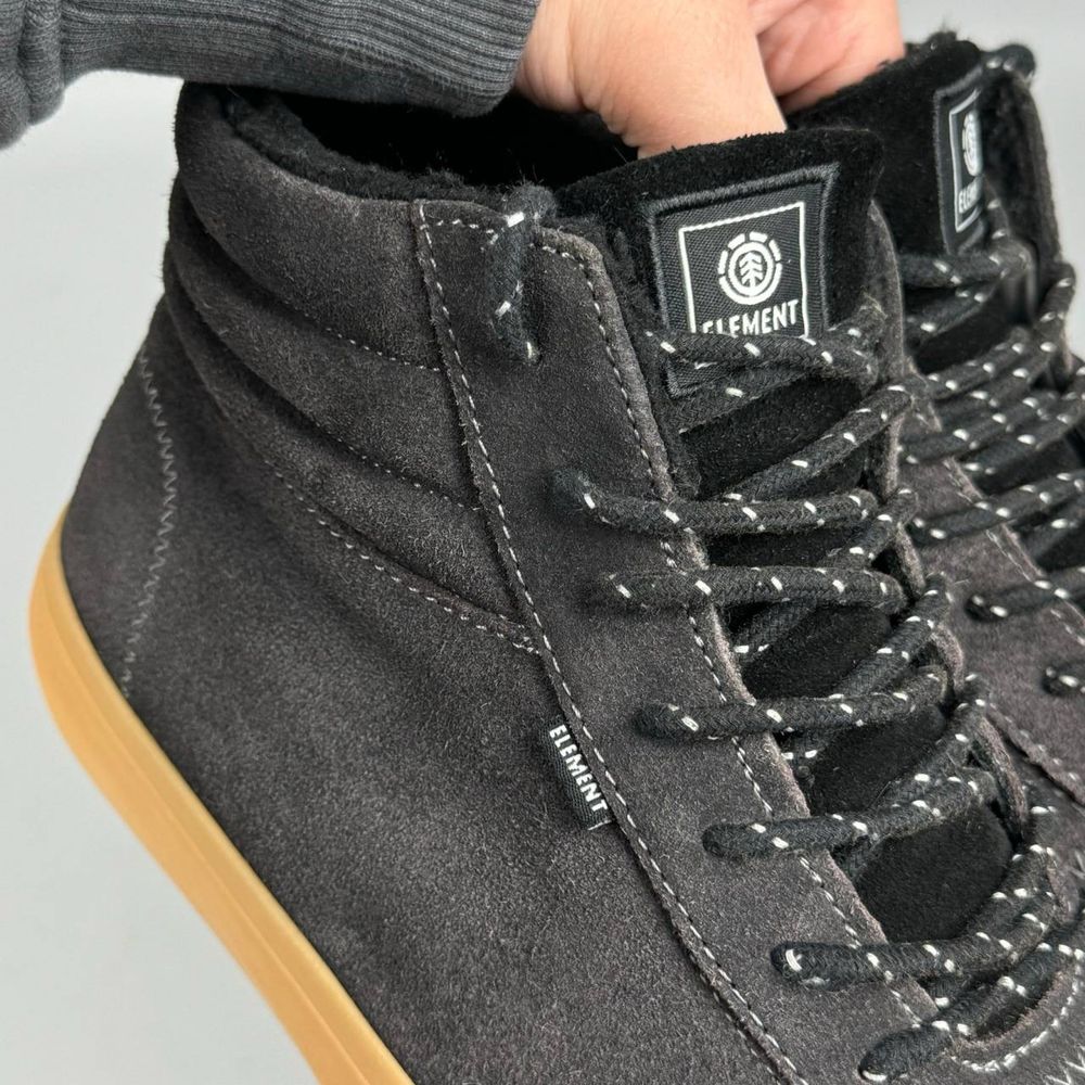 Ботинки кеды Element Sawyer Mid скейт обувь зимние скейт кроссовки