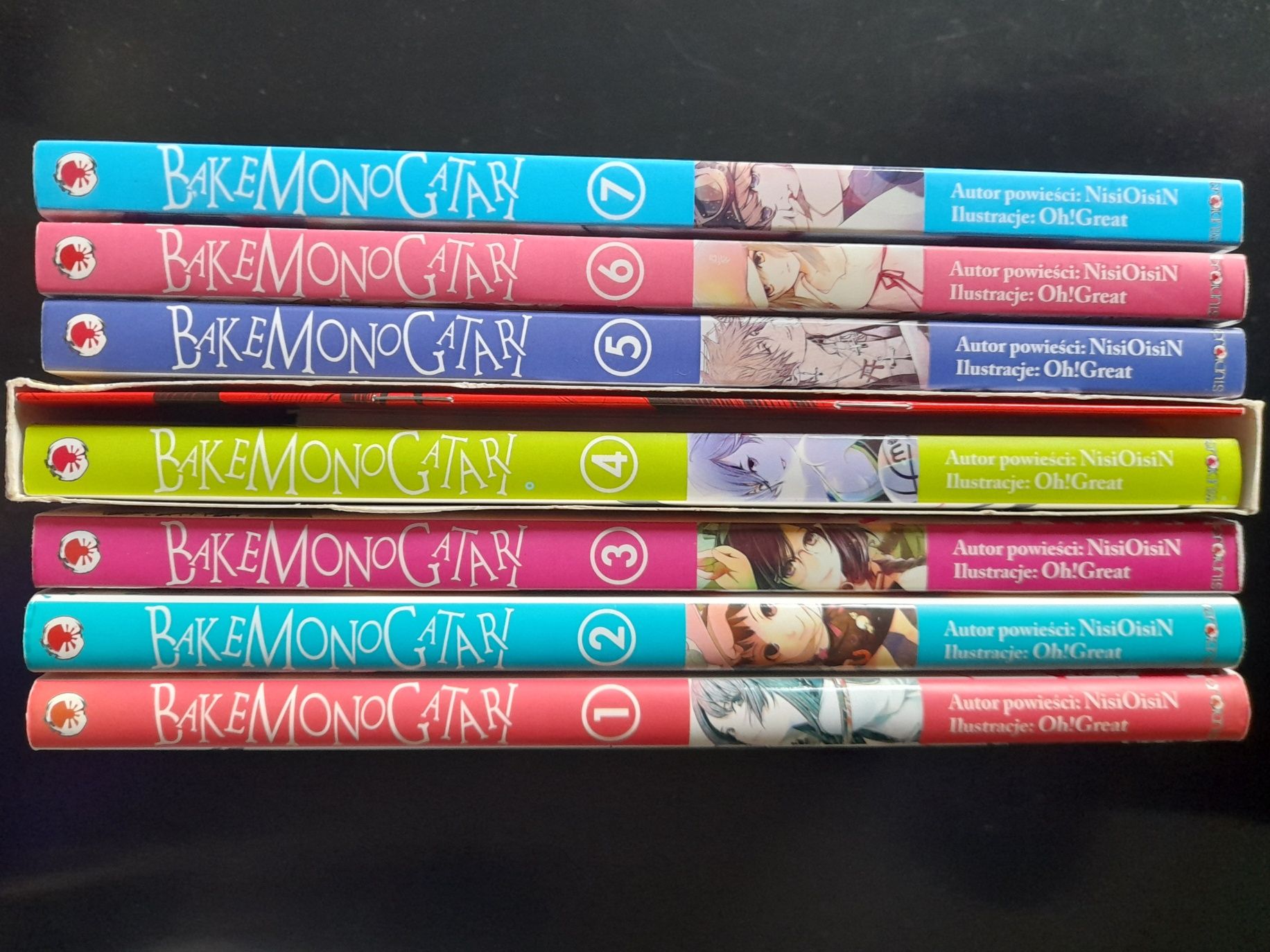 Manga, Bake mono gatari tomy 1-7