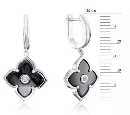 Серебряные серьги