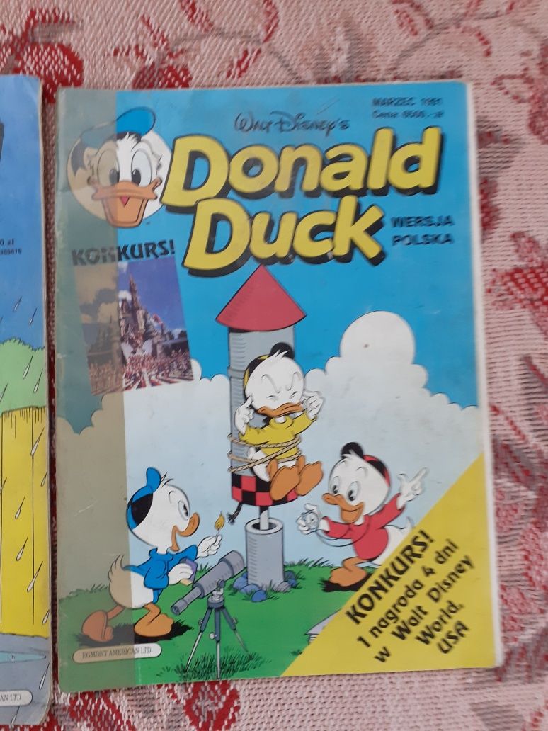 2 komiksy  Donald duck