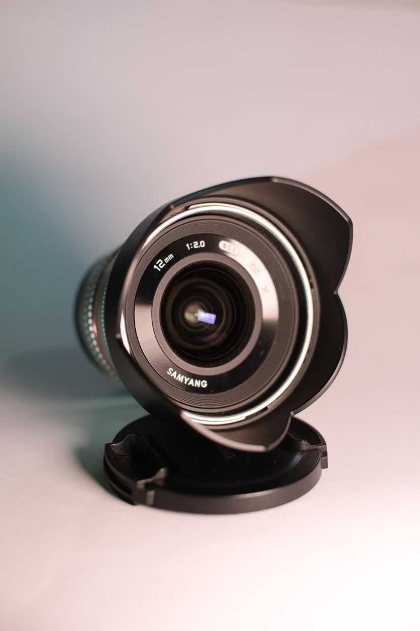Samyang 12mm F2 NCS CS Silver para Fujifilm